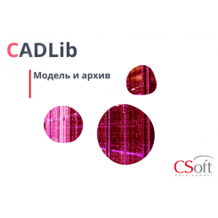Право на использование программного обеспечения CADLib Модель и Архив (сетевая лицензия, доп. место, Subscription (1 год))