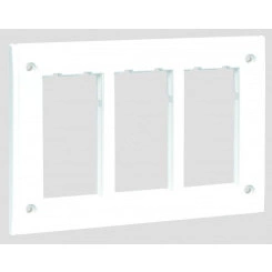 Connect Рамка на 3 S-модуля к монтажной коробке SBM250, Сима Про, белый