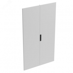 Дверь сплошная двустворчатая для шкафов OptiBox M, ВхШ 1800х1200 мм