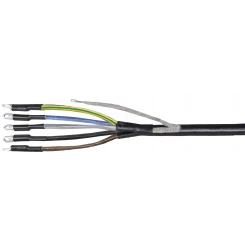 Муфта ПКВтпбэ 5х16/25 с наконечниками пайка ПВХ/СПЭ изоляция 1кВ Муфта ПКВтпбэ 5х16/25 с наконечниками пайка ПВХ/СПЭ изоляция 1кВ