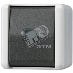 Кнопка без фиксации 10AX 250V накладная IP44