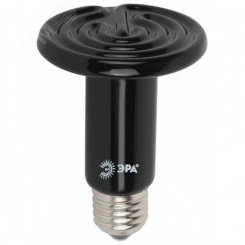 Инфракрасная лампа FITO-100W-НQ керамическая серии CeramiHeat модель RX для брудера, рептилий 100 Вт Е27 ЭРА