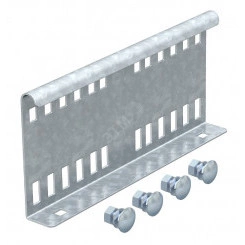 Продольный соединитель кабельного лестничного лотка 114x250 Продольный соединитель кабельного лестничного лотка 114x250