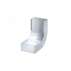 Угол вертикальный внутренний 90 градусов 80х500, 2,0 мм, цинк-ламель, в комплекте с крепежными элементами и соединительнымипластинами, необходимыми для монтажа