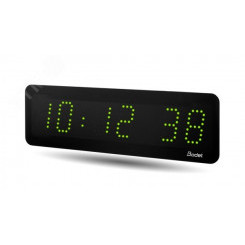 Часы цифровые STYLE II 5S (часы/минуты/секунды), высота цифр 5 см, зеленый цвет, самостоятельный ход, 240В
