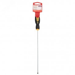 Отвертка шлицевая SL3х200 мм, двухкомпонентная рукоятка