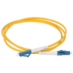Шнур оптический коммутационный соединительный (патч-корд) для одномодового кабеля (SM) 9/125 (OS2) LC/UPC-LC/UPC одинарного исполнения (Simplex) LSZH 2м