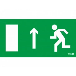 Пиктограмма ПЭУ 093 Выход прямо левосторонний (250х115) SIRAH Пиктограмма ПЭУ 093 Выход прямо левосторонний (250х115) SIRAH