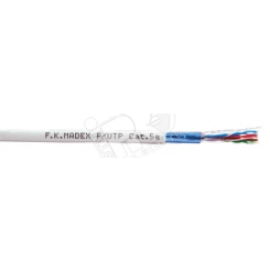 Витая пара F/UTP 4PR 24AWG Cat.5e LSZH(LSOH) экранированная не распространяет горение(DCM Test Report)