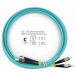 Шнур оптический duplex 3м FC-ST 50/125 mm OM3 LSZH FOP-50-FC-ST-3m