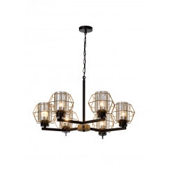 Люстра  Rivoli Gabriele 5025-206 6 х Е27 40 Вт лофт - кантри