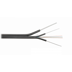 Кабель волоконно-оптический, 4 вол, SM 9/125 G.657.A1, вну/вне., со сталь прутк и тросом LSZH