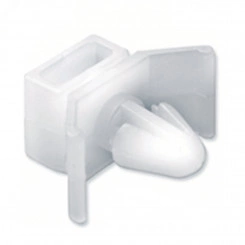 Держатель к хомуту 8.1мм дюбельного типа белый (100шт) Держатель к хомуту 8.1мм дюбельного типа белый (100шт)