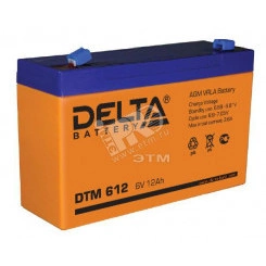 Аккумулятор DTM 6В 12Ач