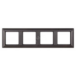 Рамка 4-местная для вертикальной и горизонтальной установки. Серия- Eco Profi. Материал- термопласт. Цвет- антрацит (крашеный) Рамка 4-местная для вертикальной и горизонтальной установки. Серия- Eco Profi. Материал- термопласт. Цвет- антрацит (крашеный)