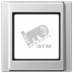 Рамка 1 пост алюминий Рамка 1 пост алюминий