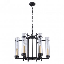 Люстра Arte Lamp HUGO A1688LM-6BK