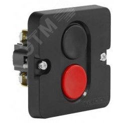 ПКЕ 622 У2, 10А, 660В, чёрный и красный цилиндр, в нишу, IP54, пост управления  (ЭТ)