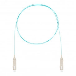 Шнур оптический монтажный (пигтейл), SC-SC, OM3, нг(А)-HF, бирюзовый, 3,0 м