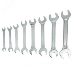 Набор рожковых ключей 8шт Набор рожковых ключей 8шт