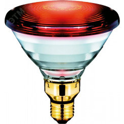 Лампа светодиоднаяPAR38 IR 150W E27 230V Red 1CT/12