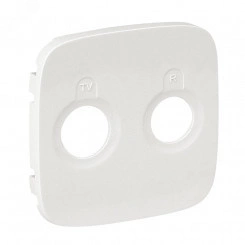 Valena ALLURE Лицевая панель розетки TV-R Жемчуг Valena ALLURE Лицевая панель розетки TV-R Жемчуг