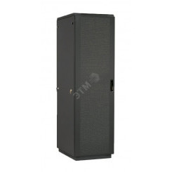 Шкаф телекоммуникационный напольный 47U (600х1000) дверь перфорированная 2 шт черный