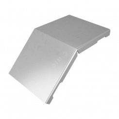 Крышка внешняя вертикального угла 45х100 ПЛЮС Крышка внешняя вертикального угла 45х100 ПЛЮС