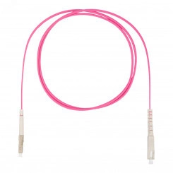 Шнур оптический коммутационный (патч-корд), LC-SC симплекс simplex OM4, нг(А)-HF, маджента, 0,5 м