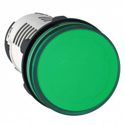 Лампа сигнальная зеленая 120 В