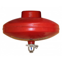 Модуль порошкового пожаротушения МПП-7/141К МИГ (диск) (141°С) красный