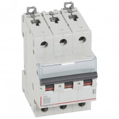 Выключатель автоматический трехполюсный 3А B DX3 10kА/16kА