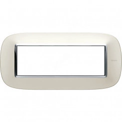 Axolute Рамка эллипс 6 модулей серебро