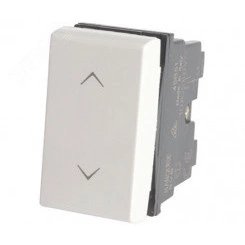 Выключатель без фиксации, белый Выключатель без фиксации, белый