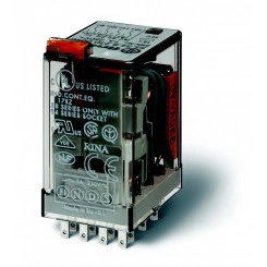 Миниатюрные реле общего назначения, PCB, Контакты AgNi, 4CO 7A, Влагозащита