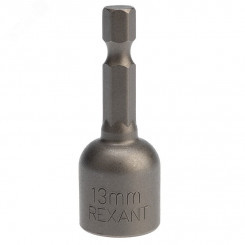 Ключ-насадка 13х48 мм, 1/4' магнитная (упак. - 20 шт.)