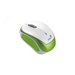 Мышь беспроводная Micro Traveler 9000R V3 зелёный/белый