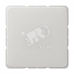 Крышка без отверстий с несущим каркасом для произвольных вырезов  светло-серая