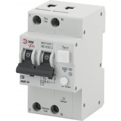 Автоматический выключатель дифференциального тока Pro NO-902-01 АВДТ 63 (А) C50 100mA 6кА 1P+ ЭРА