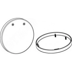 Комплект торцевых крышек Т120 (металлик)