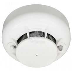 Извещатель пожарный дымовой оптико-электронный    точечный адресно-аналоговый ИП212-220А ДИП-220А,  питание от адресной линии, 2 встроенных           размыкателя изолятра адресной линии. В комплекте  крышка защиты от пыли.