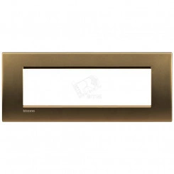 LivingLight Рамка прямоугольная 7 постов Бронза LivingLight Рамка прямоугольная 7 постов Бронза