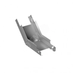 ЛУВГуц250х200-135 S=1,5мм Лоток угловой вертикальный поворот вверх усиленный глухой оцинкованный