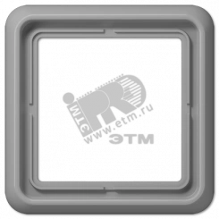 Рамка 1 пост универсальная серая Рамка 1 пост универсальная серая