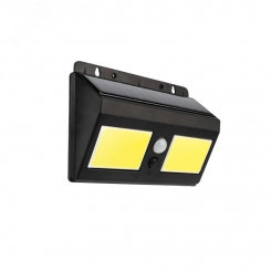 Светильник ПРОЖЕКТОР NEW AGE XXL на солнечной батарее, датчик движения плюс датчик освещенности, кнопка вкл/выкл герметичная, LED COB монтаж на стену Светильник ПРОЖЕКТОР NEW AGE XXL на солнечной батарее, датчик движения плюс датчик освещенности, кнопка вкл/выкл герметичная, LED COB монтаж на стену