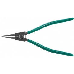 Щипцы прямые для стопорных колец удлиненные с ПВХ рукоятками, разжим, 85-165 мм, 3.5-4.0 мм, 310 мм