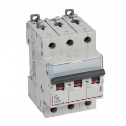 Выключатель автоматический трехполюсный 4А D DX3 6kA/10kA