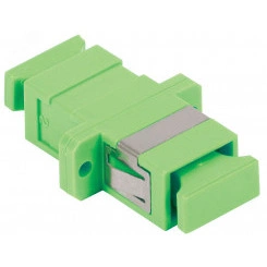 Адаптер проходной SC-SC для одномодового и многомодового кабеля (SM/MM) с полировкой APC одинарного исполнения (Simplex) Адаптер проходной SC-SC для одномодового и многомодового кабеля (SM/MM) с полировкой APC одинарного исполнения (Simplex)