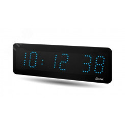 Часы цифровые STYLE II 5S (часы/минуты/секунды), высота цифр 5 см, синий цвет, AFNOR, 240В