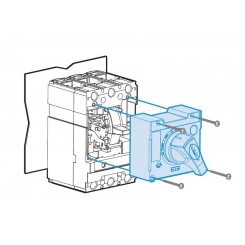 Поворотная рукоятка DH2-S,TS250